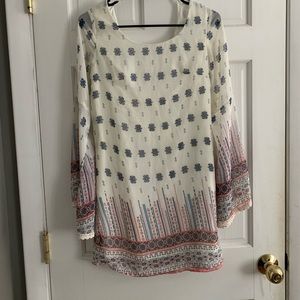 Detailed A-line dress